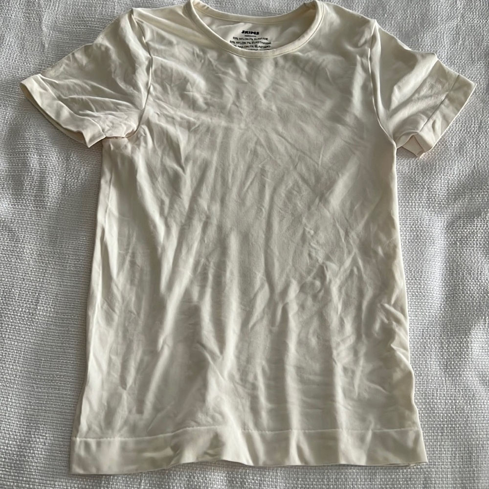 SKIMS Cream Women's Top
